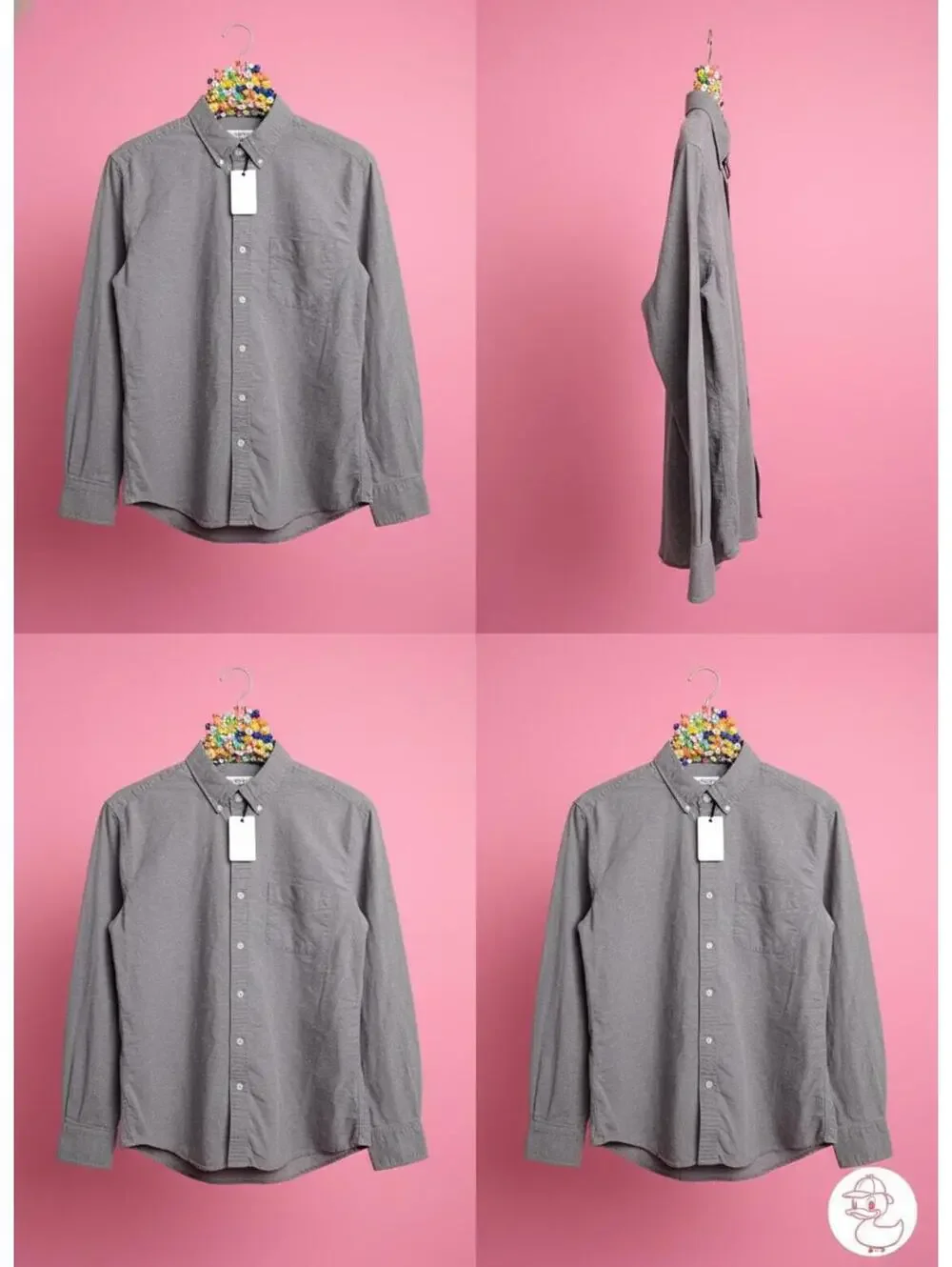 J.Crew Classic Gray Button-Down Shirt - Timeless Style by J.Crew